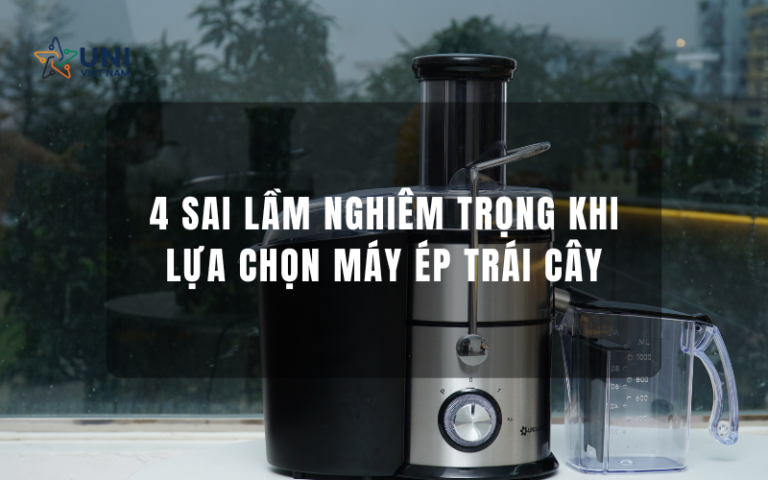 4 sai lầm nghiêm trọng khi lựa chọn máy ép trái cây cho quán nước
