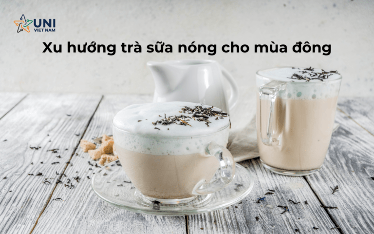 Xu hướng trà sữa nóng cho mùa đông