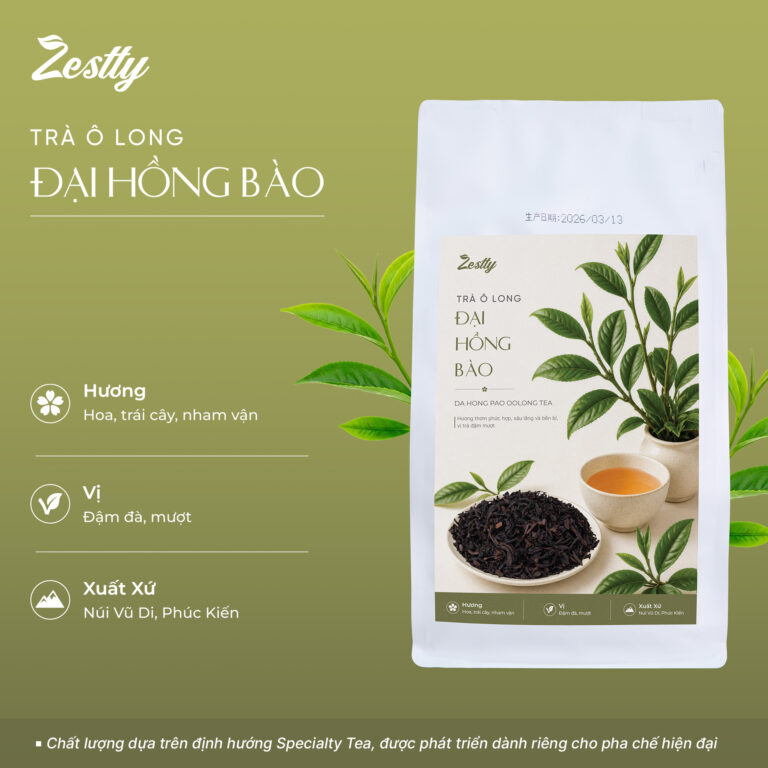 Trà Ô Long Đại Hồng Bào Zestty - 01