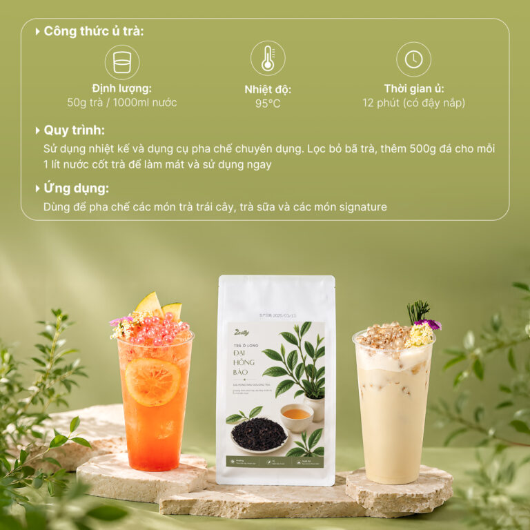 Trà Ô Long Đại Hồng Bào Zestty - 02