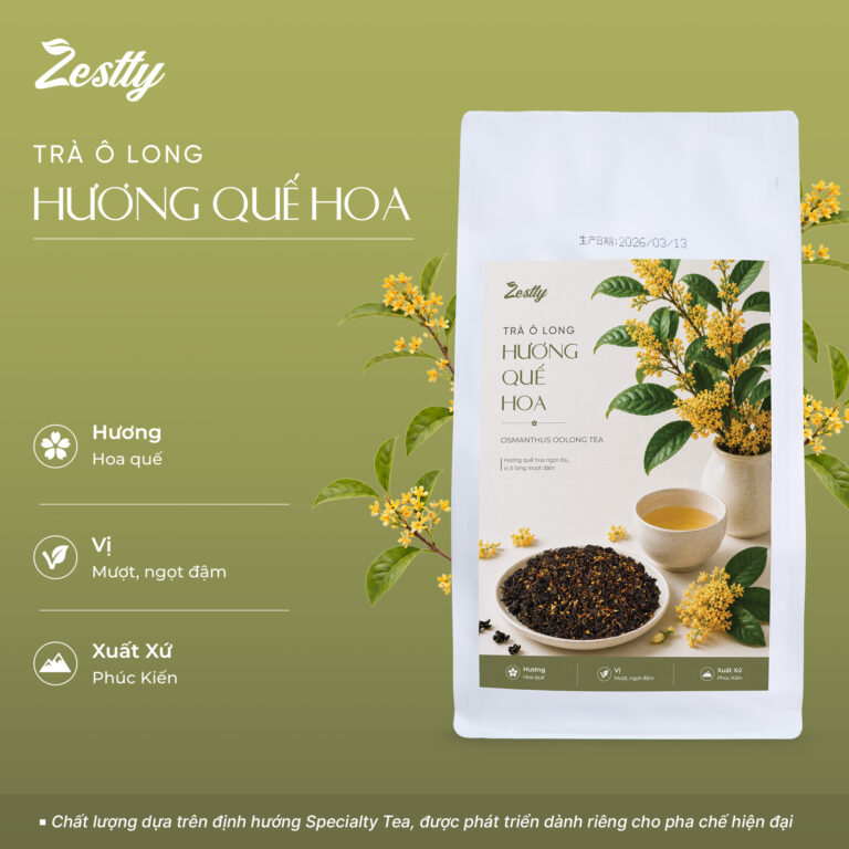 Trà Ô Long Hương Quế Hoa Zestty - 01