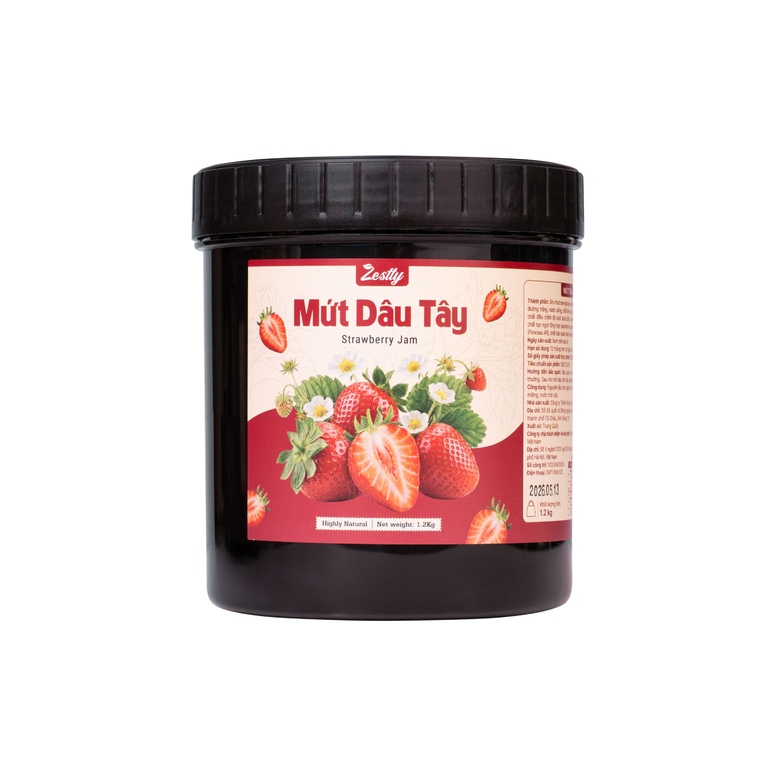 Mứt Dâu Tây Zestty