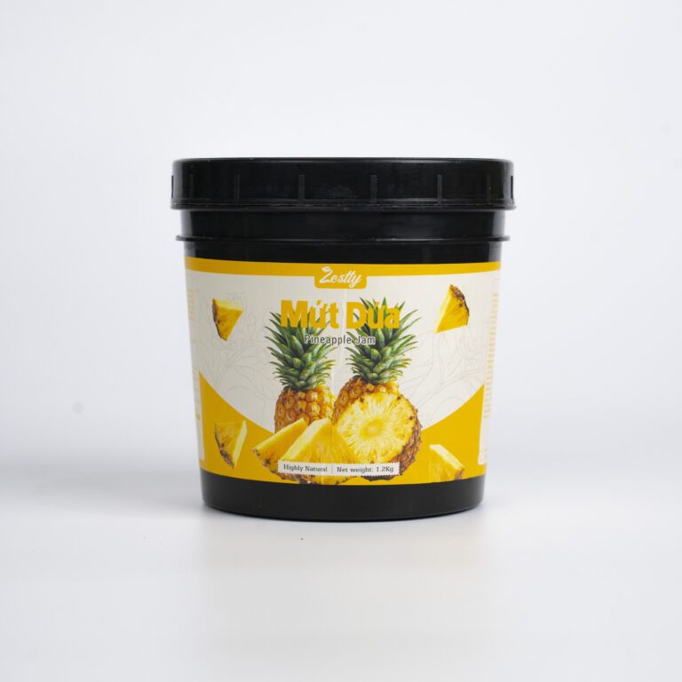 Mứt dứa Zestty - vuông - ảnh 01