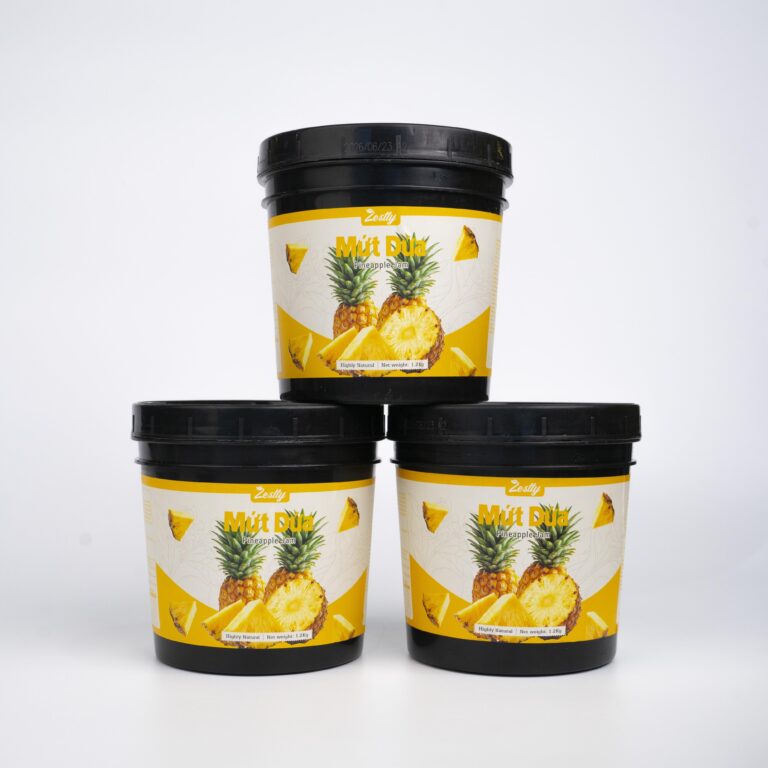Mứt dứa Zestty - vuông - ảnh 04
