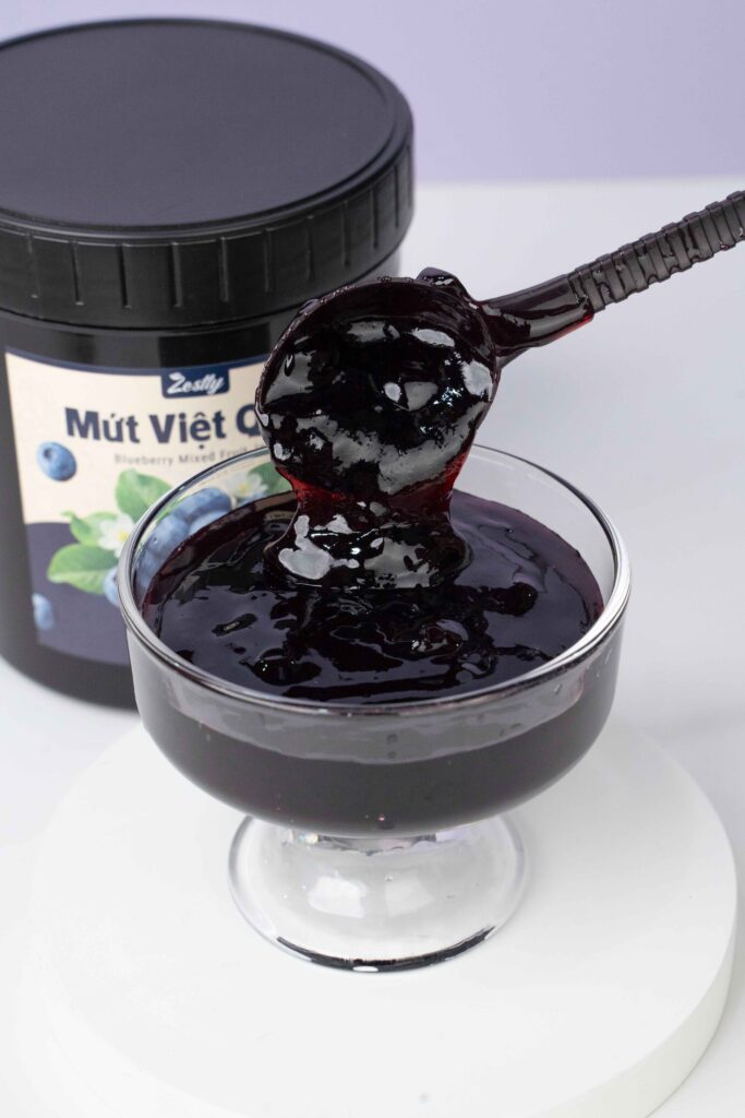 Mứt việt quất - ảnh chụp
