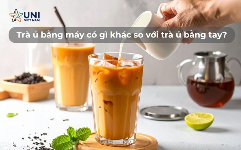 Trà ủ bằng máy có gì khác so với trà ủ bằng tay