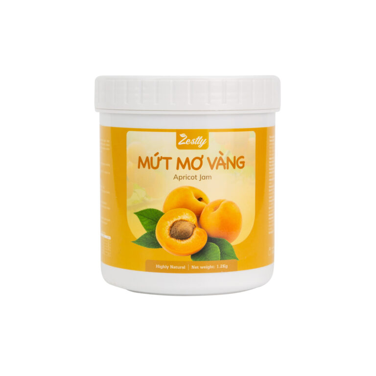 Mứt mơ vàng Zestty - ảnh nền trắng - 01