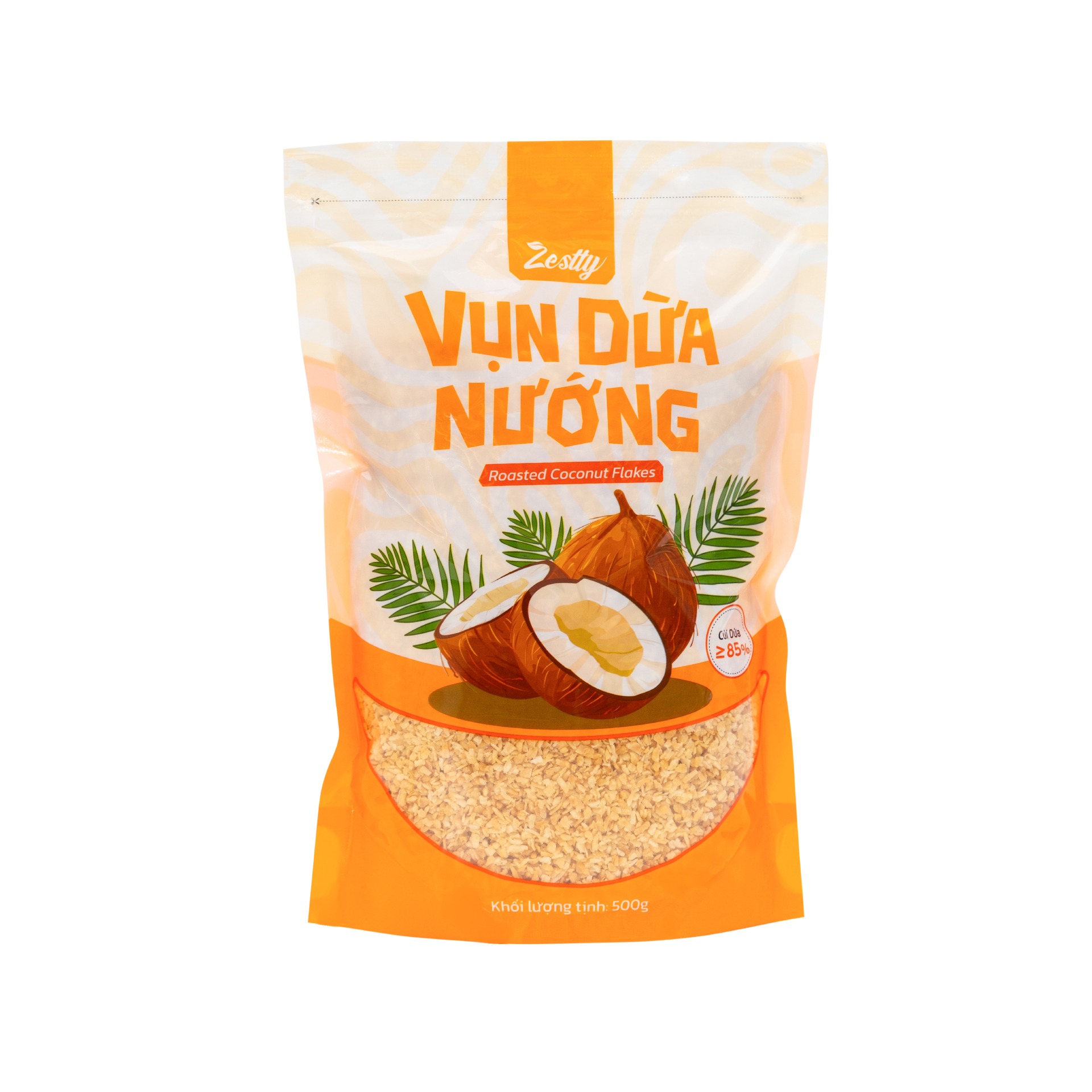 Vụn dừa nướng Zestty - ảnh nền trắng - 01